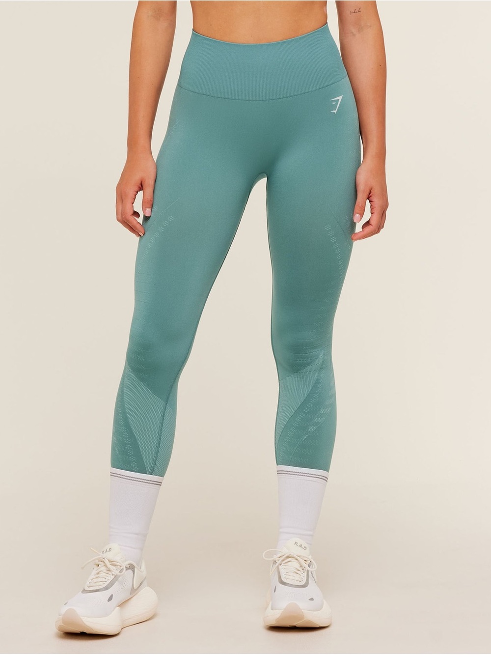 GYMSHARK Vital Seamless High-Waist Leggings - Teal